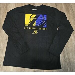 NWOT NBA Lakers Long Sleeve Tshirt Mens‎ Size large